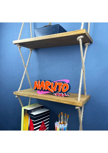 Naruto Logo Figür - Premium Koleksiyon Parçası