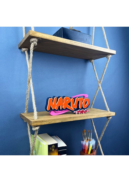 Naruto Logo Figür - Premium Koleksiyon Parçası