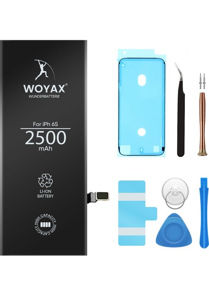 Iphone 6s Uyumlu Premium Batarya 2500 Mah