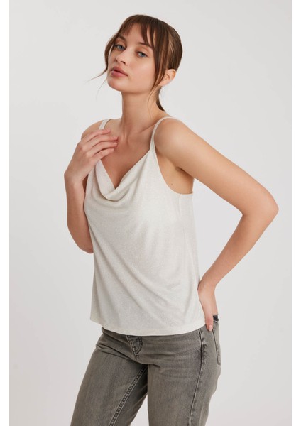 Degaje Yaka Simli Bluz modelleri