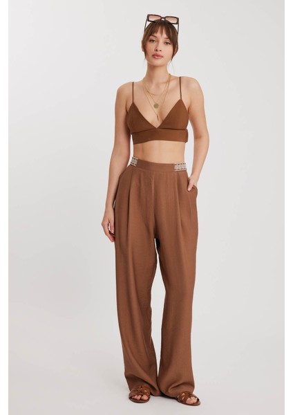 Beli Etnik Desenli Pileli Pantolon fiyatları