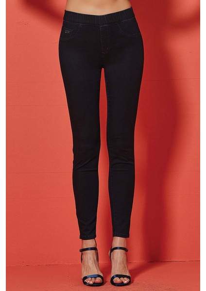 Dar Paça Lacivert Jean Tayt modelleri