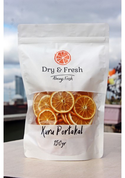 Kurutulmuş Portakal Dilimleri 150gr.