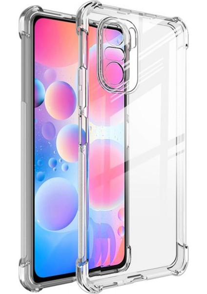 Xiaomi Poco F3 Kılıf Antishock Kamera Korumalı Silikon