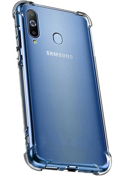 Samsung Galaxy A10S Kılıf Antishock Ultra Koruma Sert Kapak Şeffaf