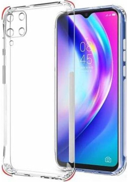 Samsung Galaxy A12 Kılıf Antishock Kamera Korumalı Silikon
