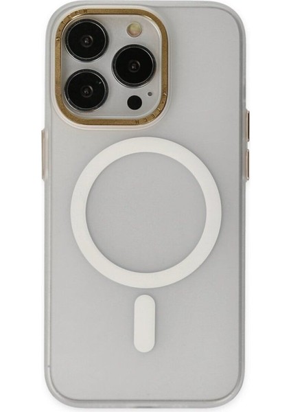 Apple iPhone 14 Pro Max Kılıf Magsafe Wiriless Özellikli Hibrit Armor Lodos Kapak