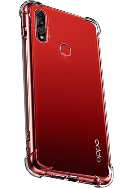 Oppo A31 Kılıf Antishock Ultra Koruma Sert Kapak Şeffaf