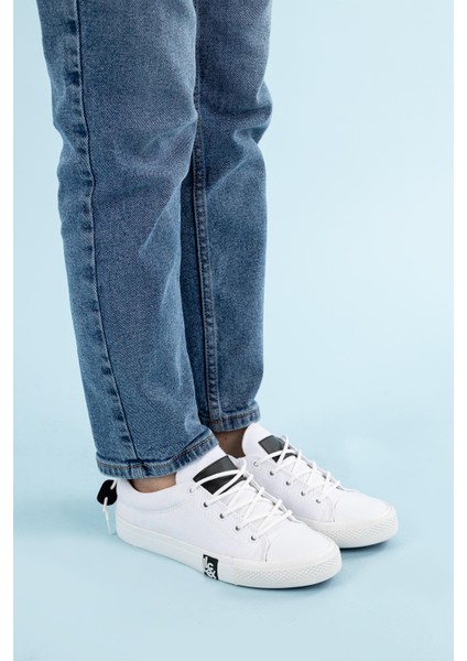 Lamkel Kadın Beyaz Spor Ayakkabı