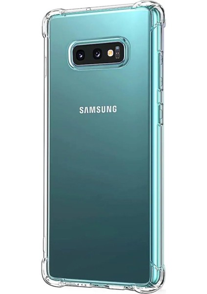 Samsung Galaxy S10E Kılıf Antishock Ultra Koruma Sert Kapak Şeffaf