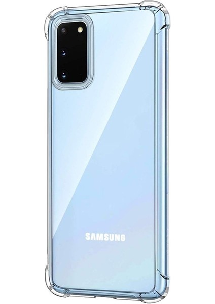 Samsung Galaxy S20 Kılıf Antishock Ultra Koruma Sert Kapak Şeffaf