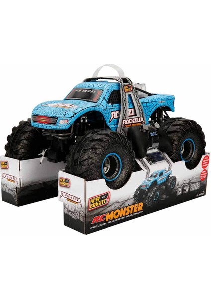 1:10 Rockzilla Uzaktan Kumandalı USB Şarjlı Araba Mavi