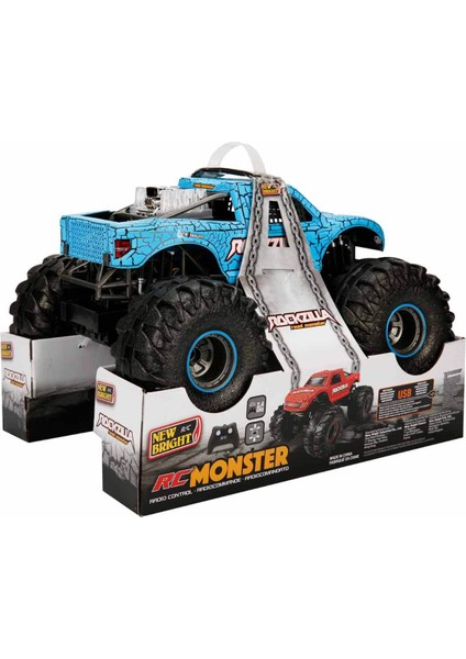 1:10 Rockzilla Uzaktan Kumandalı USB Şarjlı Araba Mavi