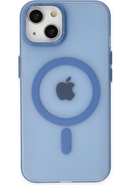 Apple iPhone 14 Plus Kılıf Magsafe Wiriless Özellikli Hibrit Armor Lodos Kapak