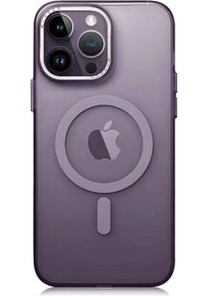Apple iPhone 14 Pro Kılıf Tuval Mat Magsafeli Pc Kapak