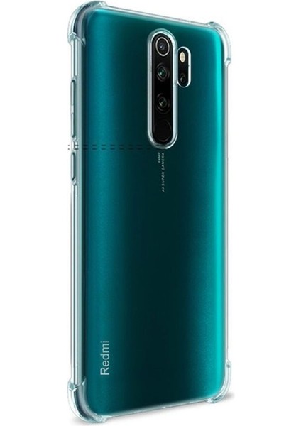 Xiaomi Redmi Note 8 Pro Kılıf Antishock Ultra Koruma Sert Kapak Şeffaf