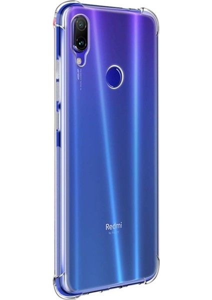 Xiaomi Redmi Note 7 Kılıf Antishock Ultra Koruma Sert Kapak Renksiz