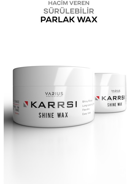 Karrsı Saç Şekillendirici Parlak Wax 100 ml
