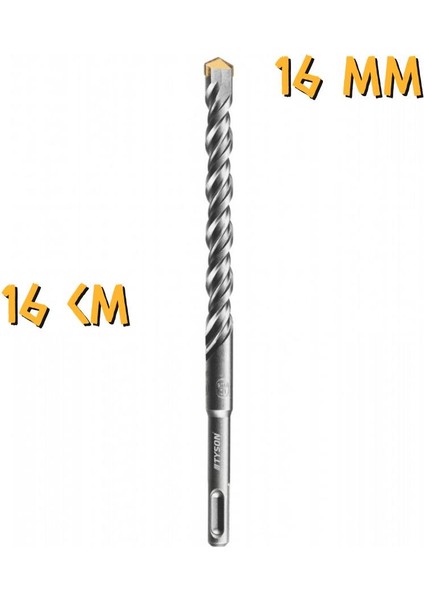 Kupa Tyson Sds Plus Delici Hilti-Matkap Ucu - 16 Mm. - 16 cm