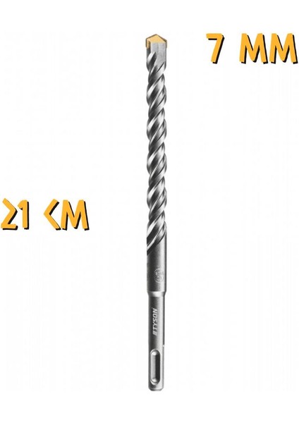 Kupa Tyson Sds Plus Delici Hilti-Matkap Ucu - 7 Mm. - 21 cm