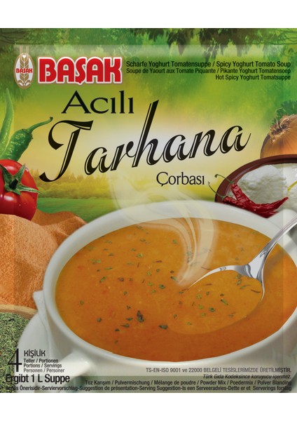 Çorba-Tarhana Acılı 65 gr.x 12 Adet