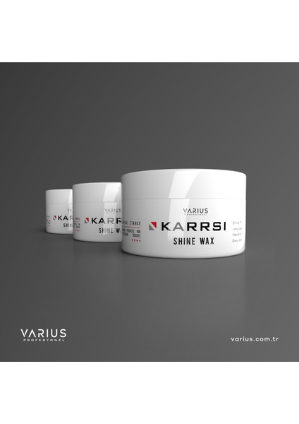 Karrsı Saç Şekillendirici Parlak Wax 100 ml x 2 Adet