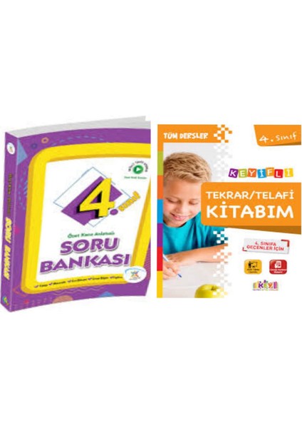 4. Sınıf Özet Konu Anlatımlı Bankası ve Telafi Tekrar Kitabım