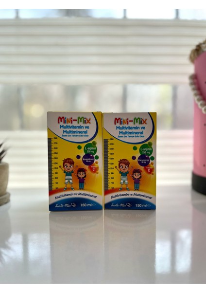Mını-Mıx Multivitamin Multimineral 150ML Şurup 2'li Set