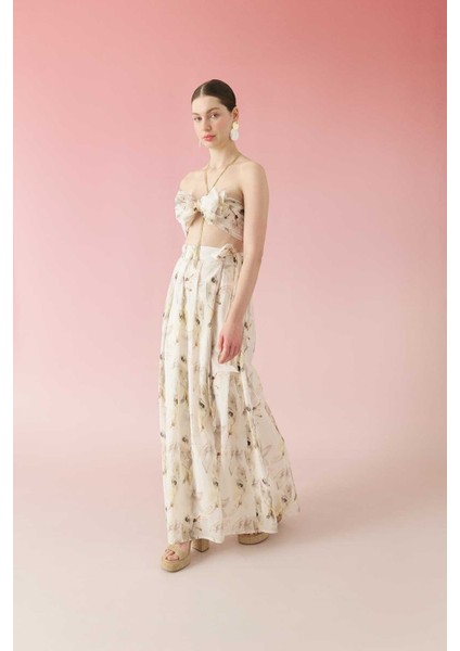 Kruvaze Bağlamalı Kelebek Etek Standart Renk Y2415042_089 modelleri