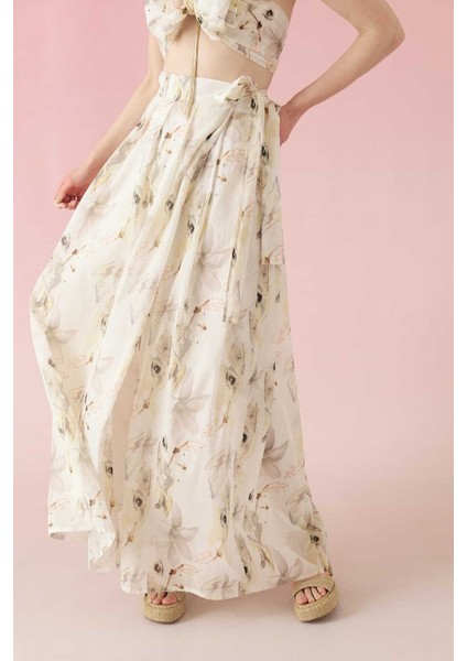 Kruvaze Bağlamalı Kelebek Etek Standart Renk Y2415042_089 fırsatları