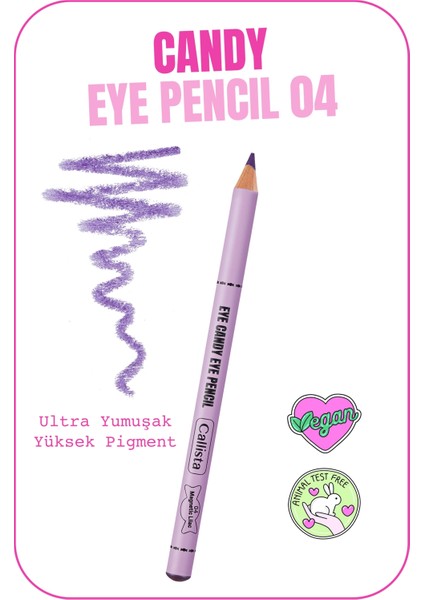 Callista Beauty Callista Eye Candy Göz Kalemi 04 Magnetic Lilac - Mor