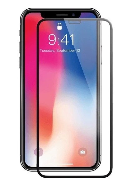 Apple iPhone Xs Ekran Koruyucu Tam Kapatan Nano Glass Esnek Koruyucu