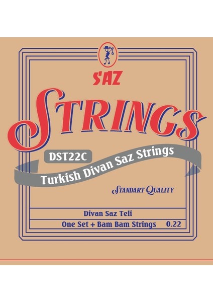 DST22C Divan Saz Teli 0.22