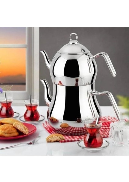 Ilda Mini Boy Silver Çaydanlık