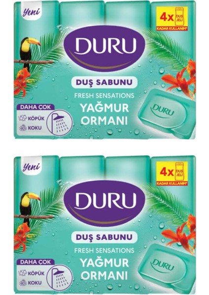 Duş Sabunu Yağmur Ormanları 4'lü 600 gr 2ADET