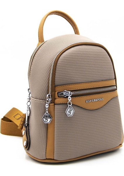 Kadın Sırt Çantası Kum - A.taba NV983 modelleri