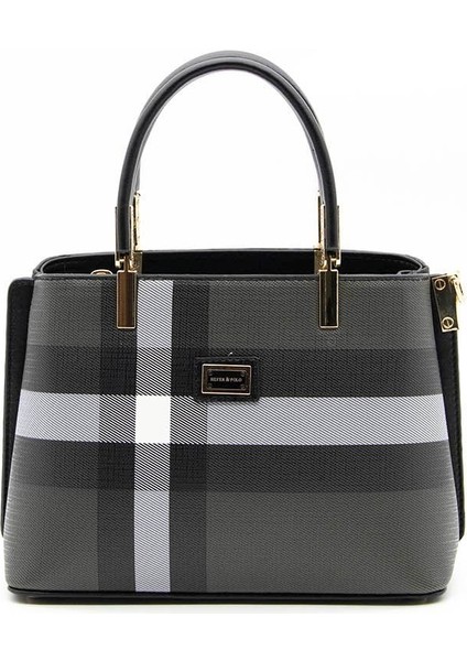 Silver Polo Kadın El Çantası Siyah - Siyah NV987 modelleri