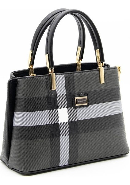 Silver Polo Kadın El Çantası Siyah - Siyah NV987 fırsatları