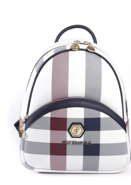 Kadın Sırt Çantası Beyaz - Laci NV945