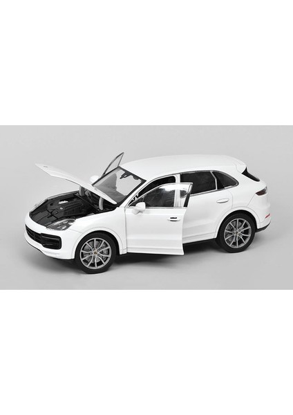 1/24 Porcshe Cayenne Turbo Beyaz Model Araba