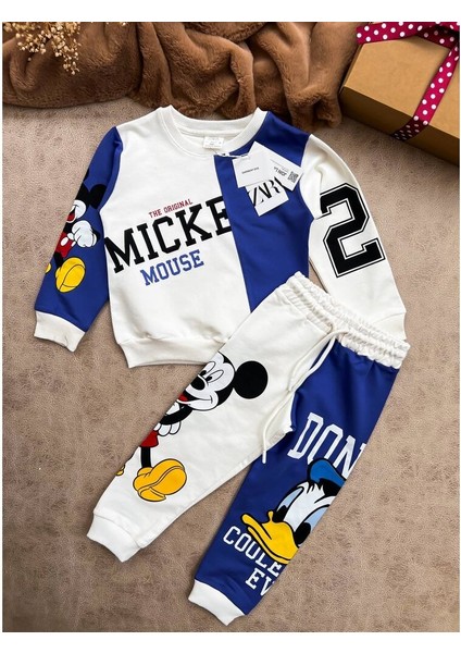 Mickey Baskılı Eşofman Takımı