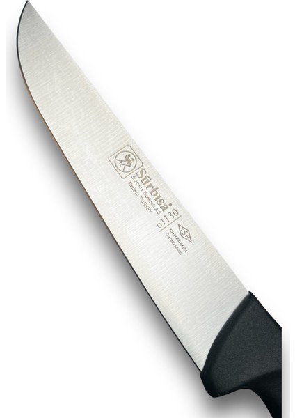 Sürbisa 61130 No3 Kesim Kelle Bıçağı Kasap Bıçağı Siyah Perçinsiz Sap modelleri
