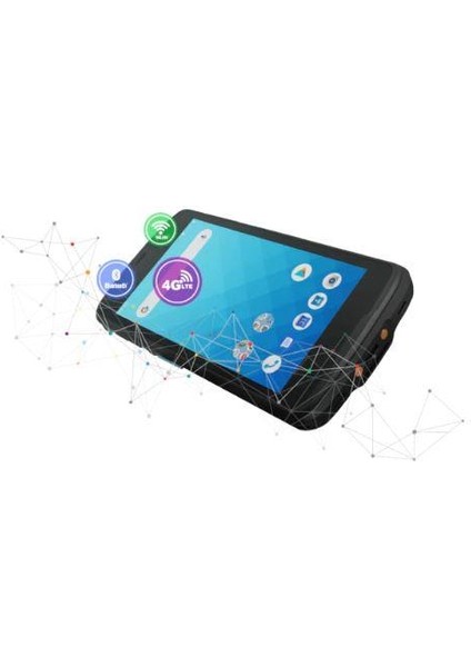 Unıtech EA520 5"(Inç) 4GB/64GB 1d/2d Okuyucu Wifi Android 11 El Terminali