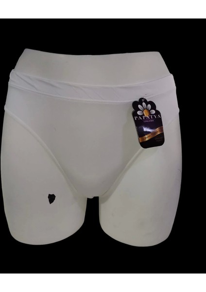 Ince Mikro Bikini Kilot-Beyaz