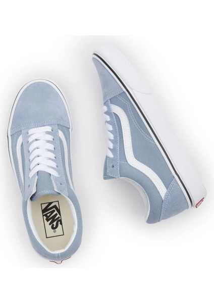 Ua Old Skool Colour Theory Dusty Blue Sneaker