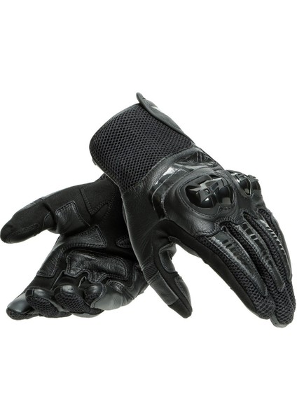 Mig 3 Unisex Gloves Black Deri Eldiven