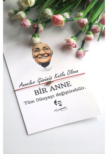 5 Adet Gold Kalpli Bileklik - Zübeyde Hanım Kuşe Kartlı Anneler Günü Hediyesi - modelleri