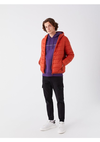 Lcw Casual Slim Fit Kapüşonlu Erkek Şişme Mont fiyatları