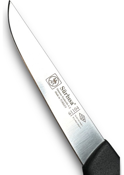 Sürbisa Sebze Bıçağı 61104 Siyah Perçinsiz Sap Orijinal modelleri