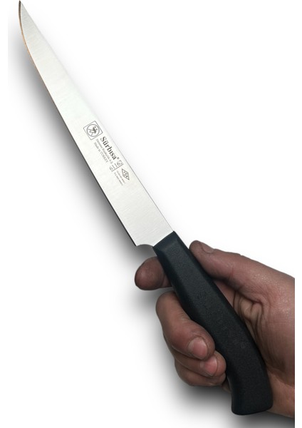 Sürbisa 61162 Fleto - Peynir Bıçağı Siyah Perçinsiz Sap Orijinal